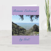 Un gage d'amour, de foi et d'encouragement, carte (Devant)