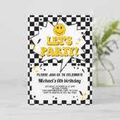 Un garçon de Happy Dude Super invitation d'anniver (Debout devant)