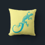 Un gecko bleu comme animal de compagnie. Oreiller<br><div class="desc">Un Gecko bleu comme animal de compagnie. Il vous suivra partout et vous l'aimerez! 
A offrir pour un anniversaire ou simplement à s'il vous plaît. C'est à vous de décider.</div>
