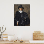 Un Gentleman - Frans Hals Poster d'Art (Cuisine)