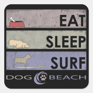 Un grand autocollant pour les amateurs de chiens e
