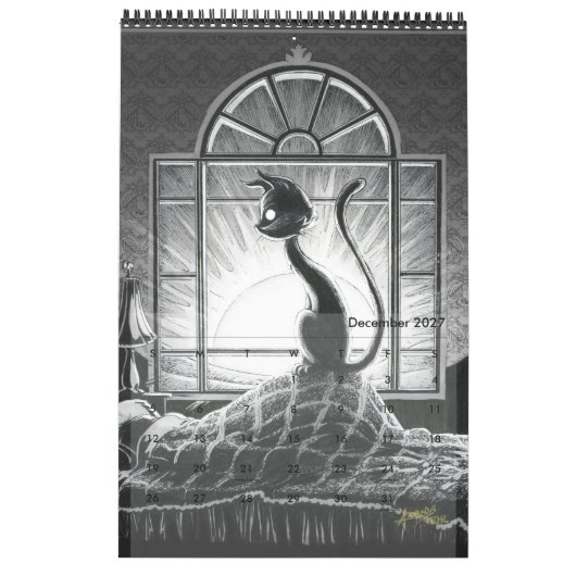Un grand Boo Kitty Année Calendrier (Dec 2027)