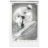 Un grand Boo Kitty Année Calendrier (Jan 2026)