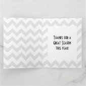 Un grand Carte de remerciements géant de balle de  (Intérieur)