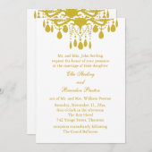 Un grand Faire-part de mariage de salle de bal (ja (Devant / Derrière)