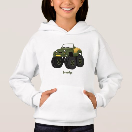 Un Green Monster truck (Devant)