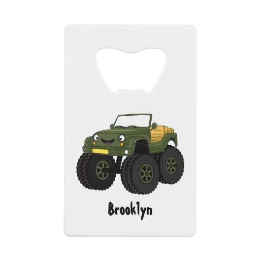 Un Green Monster truck (Devant)