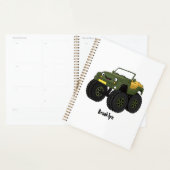 Un Green Monster truck (Devant avec enveloppe)
