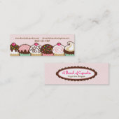 Un groupe de mini carte de visite de petits (Devant / Derrière)