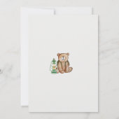 Un Happy Camper 1er Anniversaire Fête Invitation (Dos)