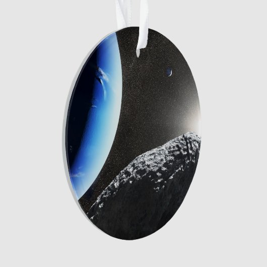 Un Hippocamp de la minuscule lune de Neptune. (devant)