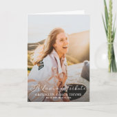 Un hommage amoureux Programme commémoratif photo c (Devant)