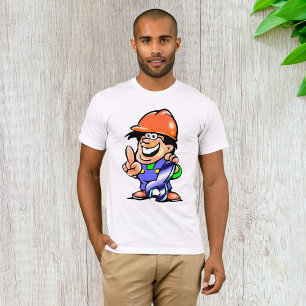 Un Homme De Dessin Dans Un T-shirt Homme Casquette