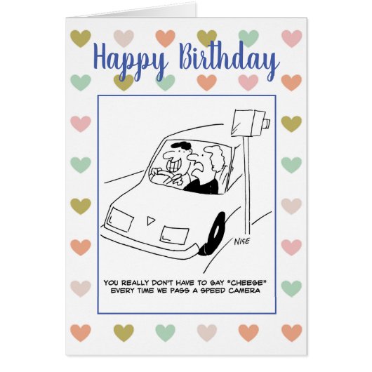 Un homme dit "fromage" en train de passer une camé (Devant)