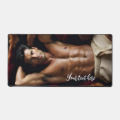 Un homme sur un tapis en peau de ours (Recto)