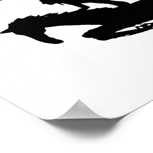 Un Indien américain dessine une affiche d'art à l' (Coin)