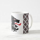 Un insigne Tir Populace Café Mug (Devant droit)