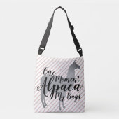 Un instant Alpaca Mes sacs | Llama (Devant)