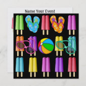 Un Invitation COOL - SRF (Devant / Derrière)