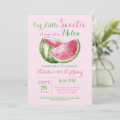 Un Invitation dans une pastèque de Melon Premier a (Debout devant)