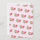 Un Invitation dans une pastèque de Melon Premier a (Dos)