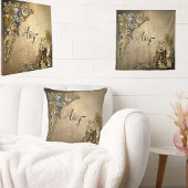 Un Invitation de mariage Steampunk et or en cuir tout