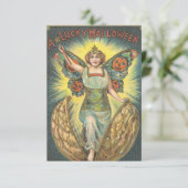 Un Invitation Vintage d'Halloween prometteur (Debout devant)