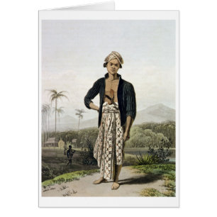 Un Javan de la classe inférieure, plaquent 2 du