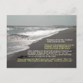 Un jeu de empreintes... Carte postale (Devant)