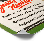 Un job de guerre pour vous Poster (Coin)