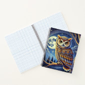 un joli carnet d'image de hibou (Intérieur)