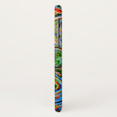 Un joli coque iphone de champignons de tissus Phil (Dos/Gauche)