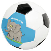 Un joli éléphant drôle avec un oiseau sur le tronc (3/4)