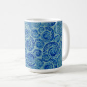 Un joli Philip Jacobs Tissu Ammonite Mug (Devant droit)