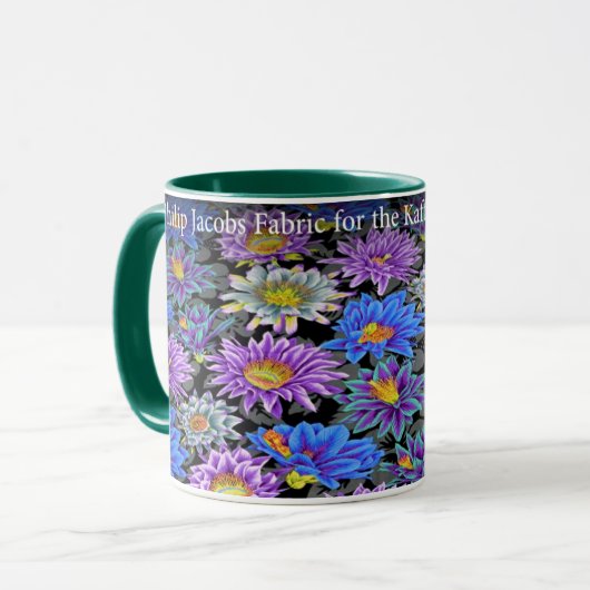 Un joli Philip Jacobs Tissu Cactus Flower Mug (Devant gauche)