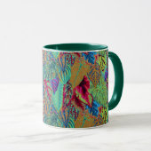 Un joli Philip Jacobs Tissu Coleus Mug (Devant droit)