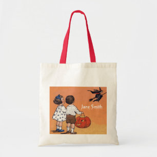 Un joli sac de loot Halloween vintage tour ou trai