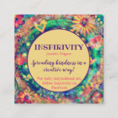 "Un jour à la fois" Cartes de bonté d'intégrité (Dos)