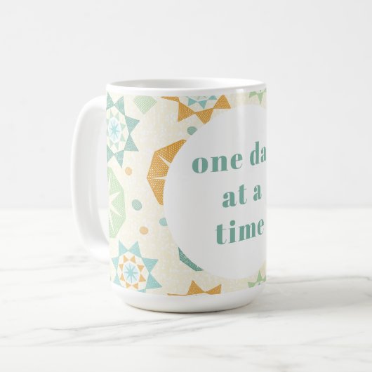 Un jour à la fois Mug (Devant gauche)