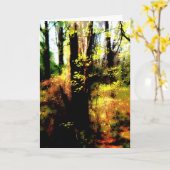 UN JOUR - carte (Fleur jaune)