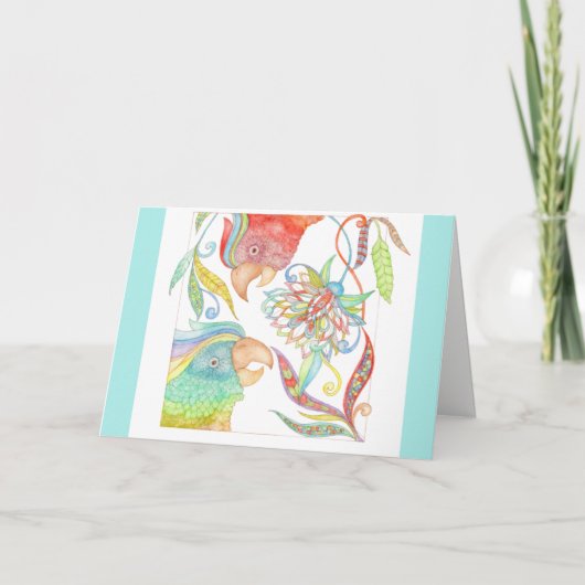 Un jour dans le paradis "obtiennent" la carte (Devant)