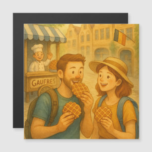 Un jour de bonheur en Belgique Cartes magnétiques