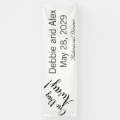 Un jour de la répétition Dinne bannière personnali (Vertical)