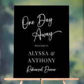 Un jour de l'Affiche de bienvenue noire (Neutre)