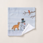 Un Jour De Neige Calme (Gant de toilette)