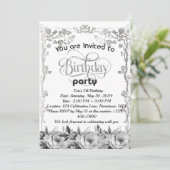 Un jour de plaisir : Invitation de fête d'annivers (Debout devant)