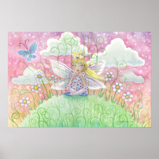 Un jour, je serai une princesse fée affiche (Devant)