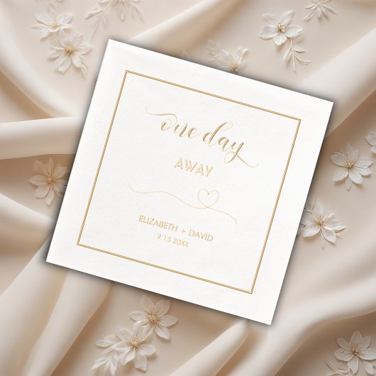 Un jour plus tard, dîner de répétition