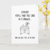 Un Jour Trouvez Cette Carte | Anniversaire drôle p (Fleur jaune)