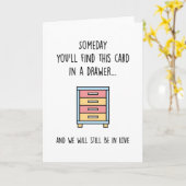 Un Jour Trouvez Cette Carte | Anniversaire drôle p (Fleur jaune)